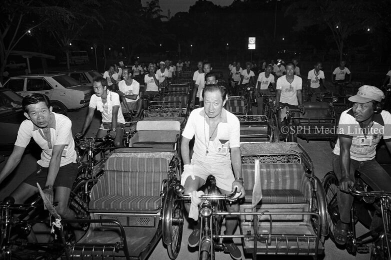 Trishaws Designed for Tourists 1982-My Sg Memories