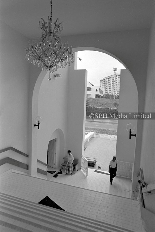 Entrance of Al-Ansar Mosque at Bedok 1981-My Sg Memories