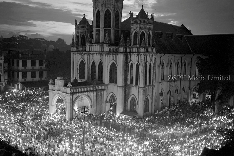 Good Friday at St Joseph's Church 1951-My Sg Memories