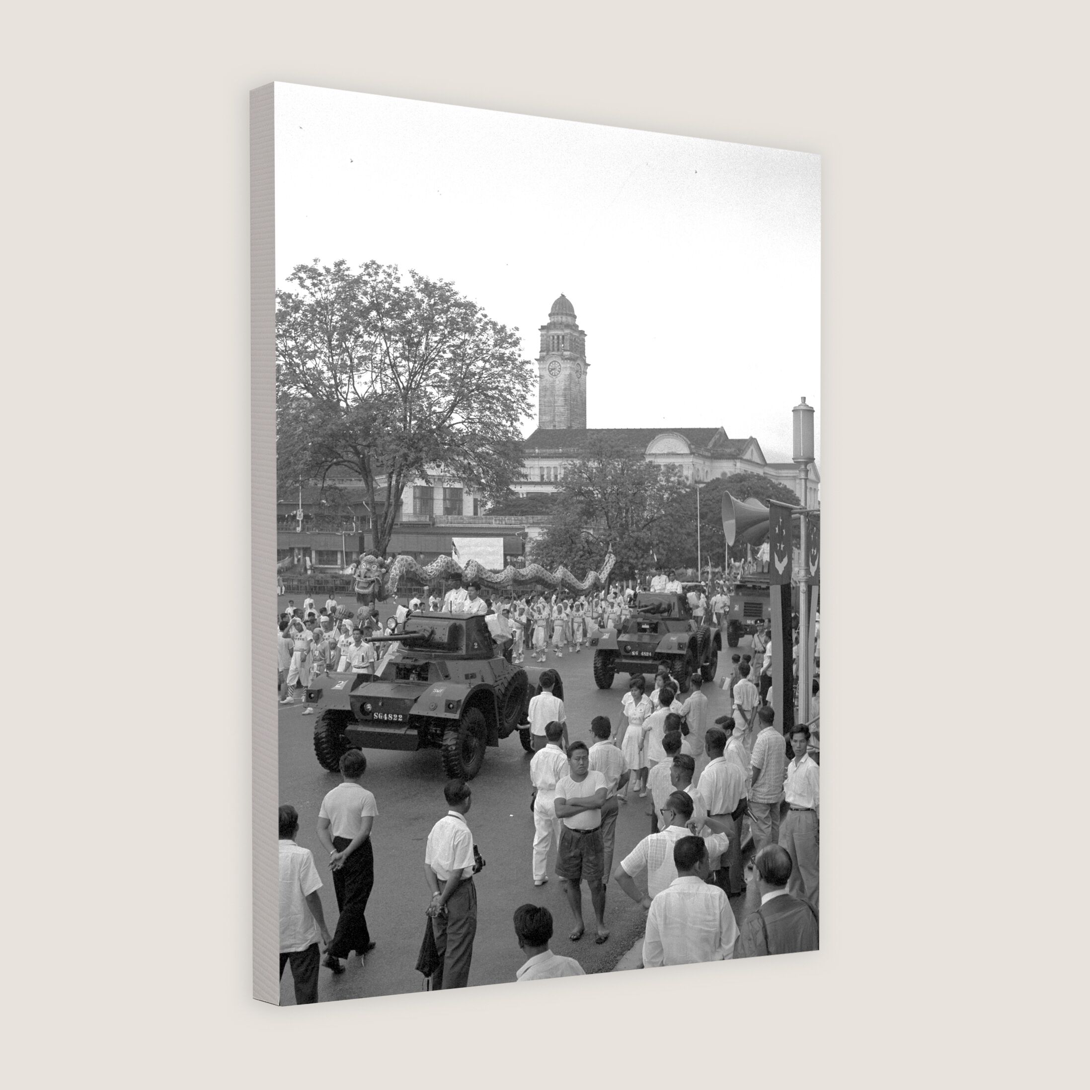 National Day a Year After Self-Governance 1960 Canvas