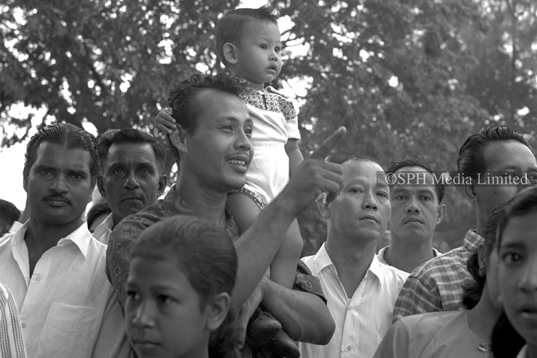 People at the National Day Celebrations 1961-My Sg Memories
