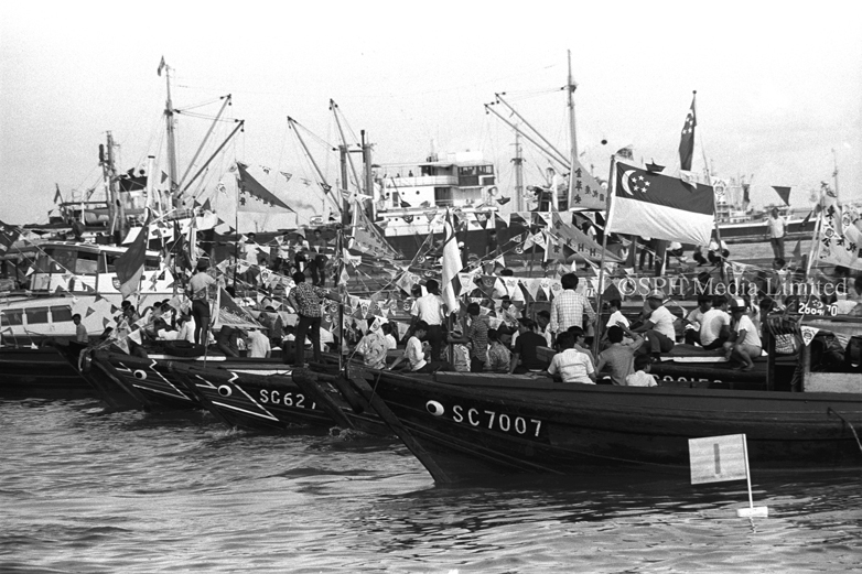 Sea Carnival to Celebrate National Day 1971-My Sg Memories