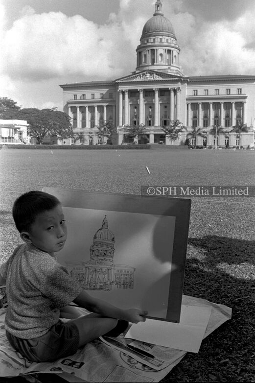 Drawing the Supreme Court 1973-My Sg Memories