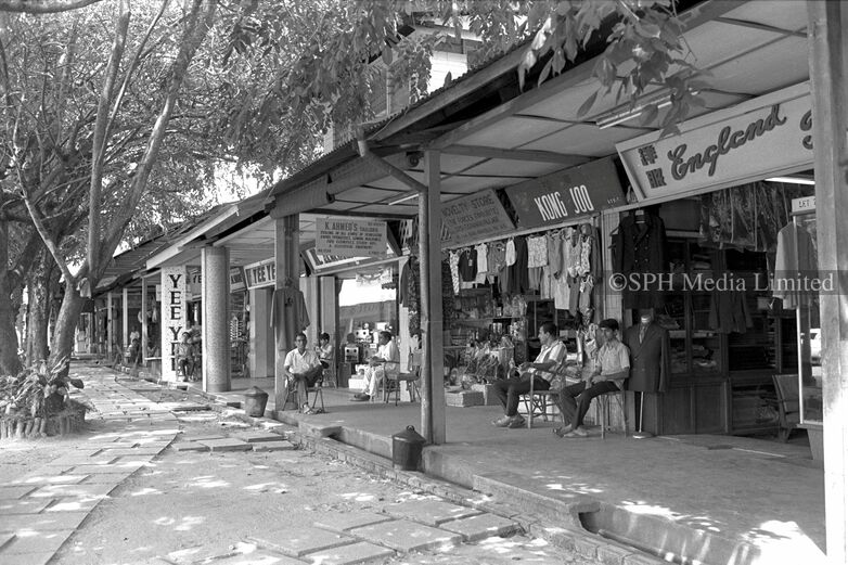 Changi Village Shops Outside British Military Base 1972-My Sg Memories