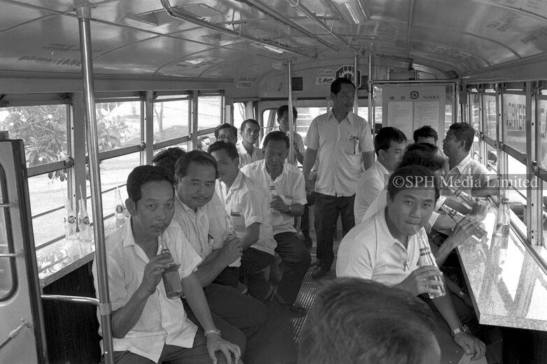 A Ride on the First Coffee-Bus at Toa Payoh 1974-My Sg Memories