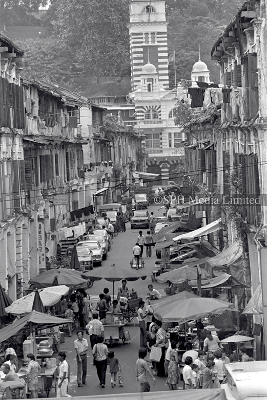 Hock Lam Street turned Funan Mall 1977-My Sg Memories