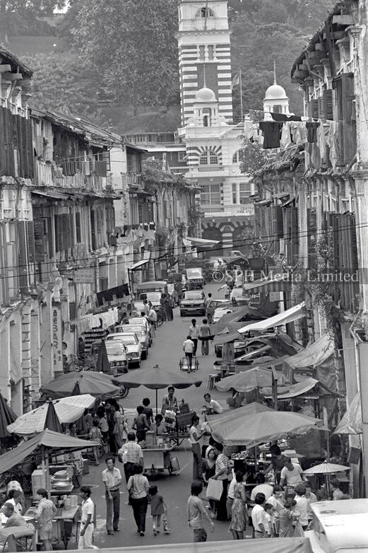 Hock Lam Street turned Funan Mall 1977-My Sg Memories