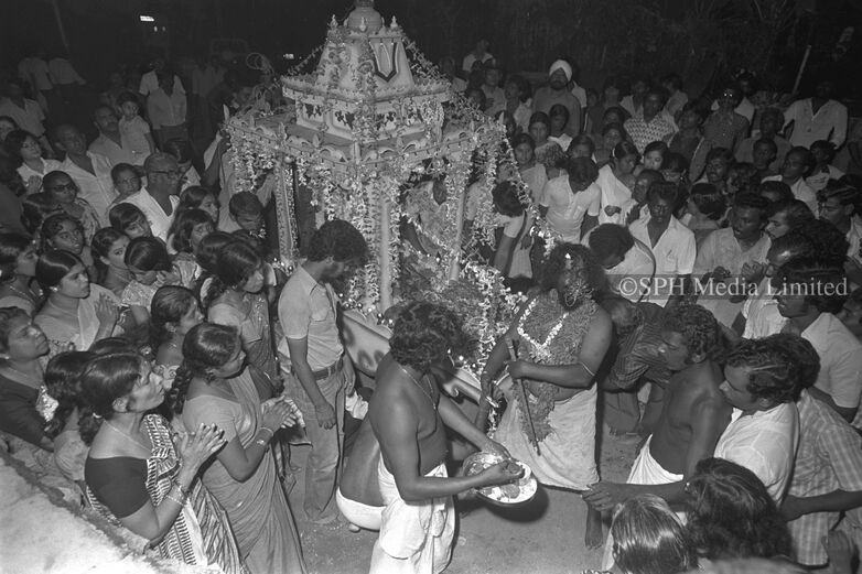 Sri Rama Bakhta Hanuman Temple 1980-My Sg Memories