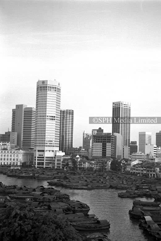 Tongkangs Making Their Final Appearance 1977