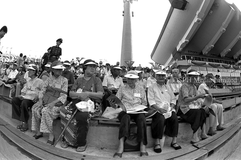 Seniors Join In the NDP Fun 1986-My Sg Memories