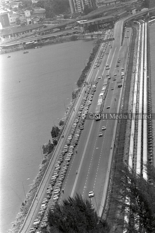 Causeway that Links Two Countries 1981-My Sg Memories