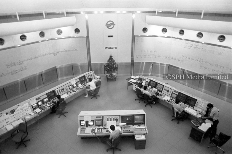 MRT Operations Control Centre at Victoria Street 1987-My Sg Memories