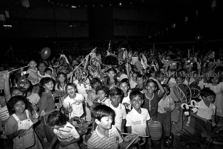 Lantern Festival at Former Parry Primary School 1982-My Sg Memories