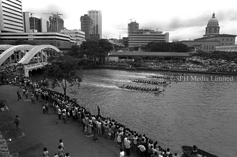 First Singapore River Regetta 1983-My Sg Memories