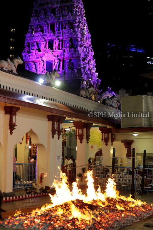 Firewalking Ceremony at the Sri Mariamman Temple 2018