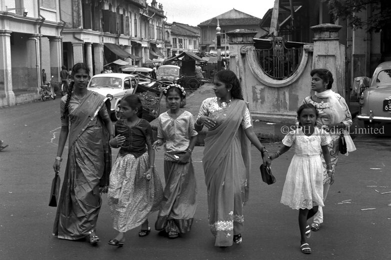 New Sari Dress-Up for Deepavali 1962