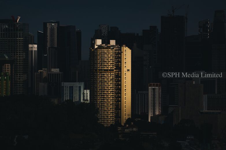 Former Pearl Bank Apartments in Outram 2018