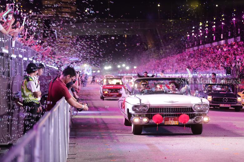 Fancy Vintage Cars at Chingay 2019-My Sg Memories