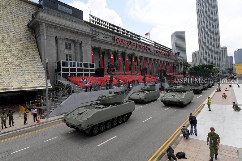 Showcasing Singapore's Military Vehicles 2019-My Sg Memories