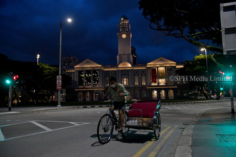 Riding Past Victoria Theatre 2020