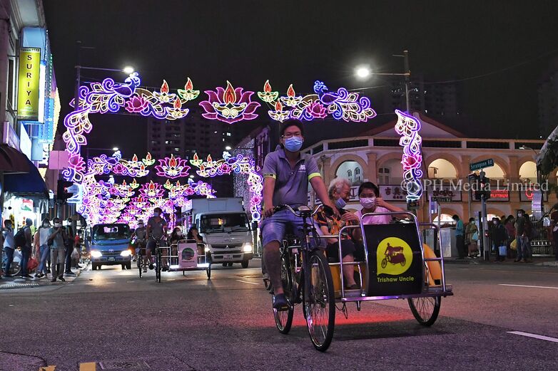 Touring the Deepavali Lights in Little India 2020