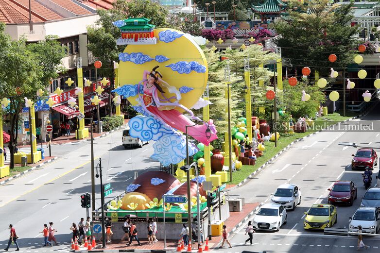 Moon Goddess Illumination at Chinatown 2021-My Sg Memories
