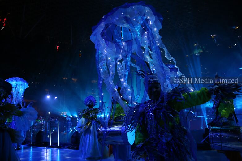 Underwater World at Jewel Changi for Chingay 2022-My Sg Memories
