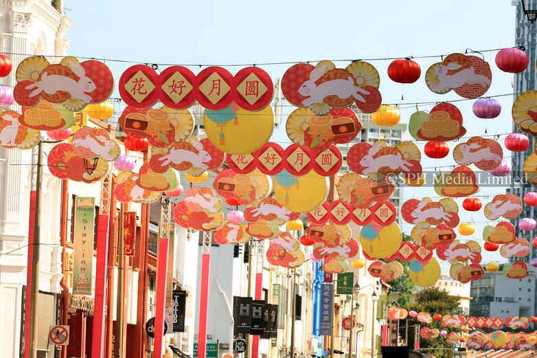 Mid-Autumn Festival Decorations at Chinatown 2022-My Sg Memories