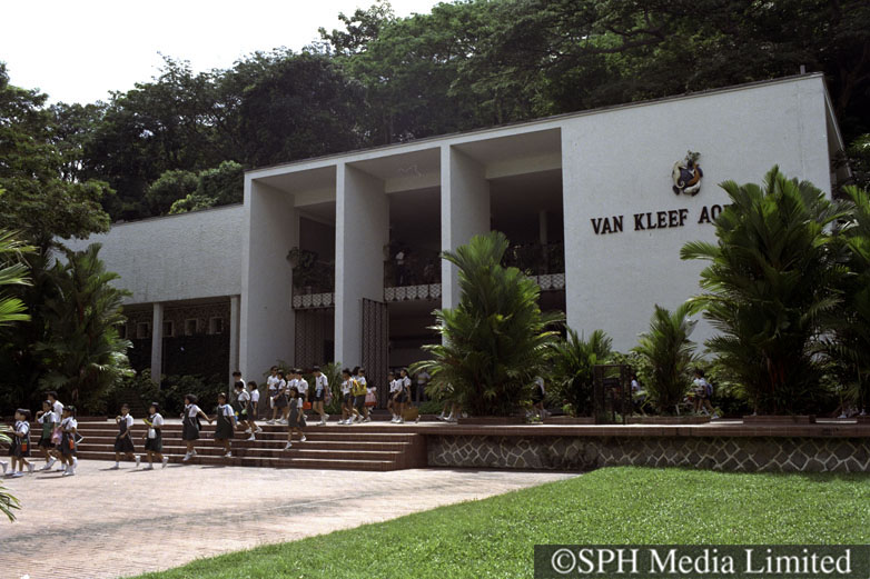 Van Kleef Aquarium at Fort Canning 1991-My Sg Memories