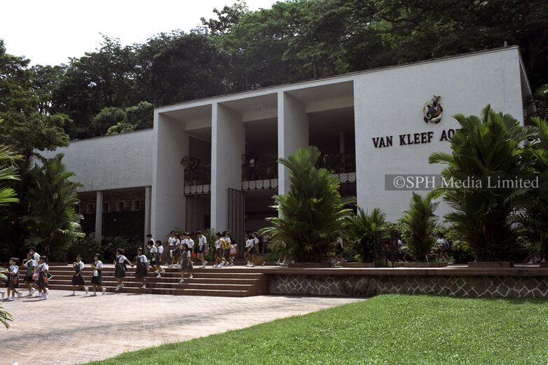 Van Kleef Aquarium at Fort Canning 1991-My Sg Memories
