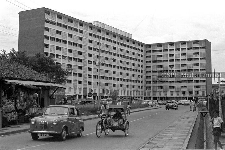Geylang Serai HDB Flats 1970-My Sg Memories