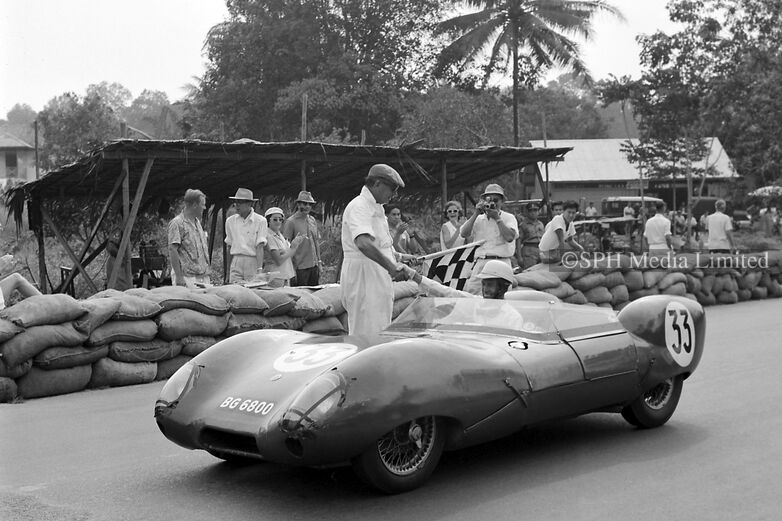 Saw Kim Thiat - Winner of the Sports and GT Race 1961 Mug