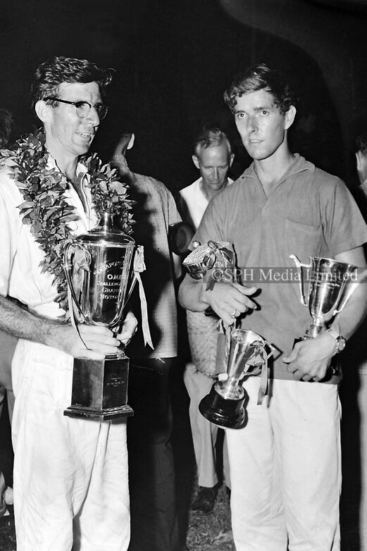 Winners of the First Singapore Grand Prix 1961