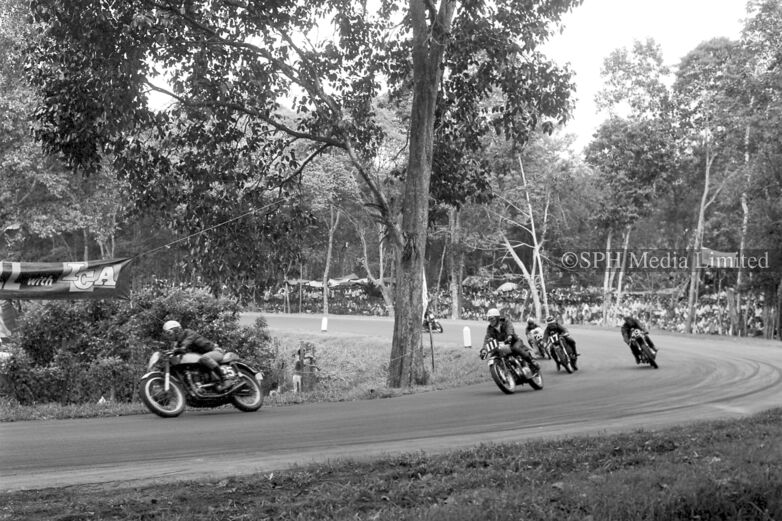 Motorcycle Grand Prix at Devil's Bend 1962-My Sg Memories
