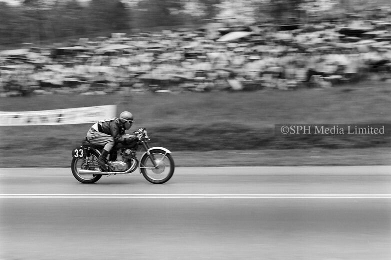 Local Rider Melvin Poh on the Thomson Mile 1963-My Sg Memories