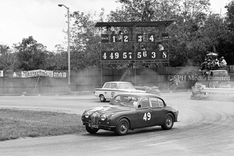 1st and 2nd Place Racing Around the Circus Hairpin 1964-My Sg Memories
