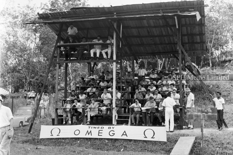 Timekeepers for the Grand Prix 1964-My Sg Memories