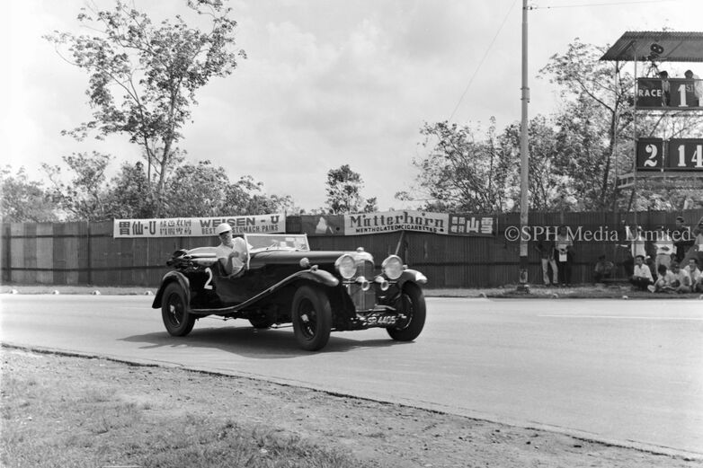 Vintage Car 2 Turns into the Circus Hairpin 1964-My Sg Memories