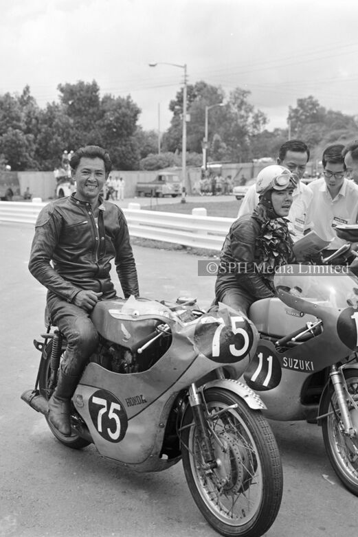 Winner and Runner-Up of the Motorcycle Grand Prix 1966-My Sg Memories