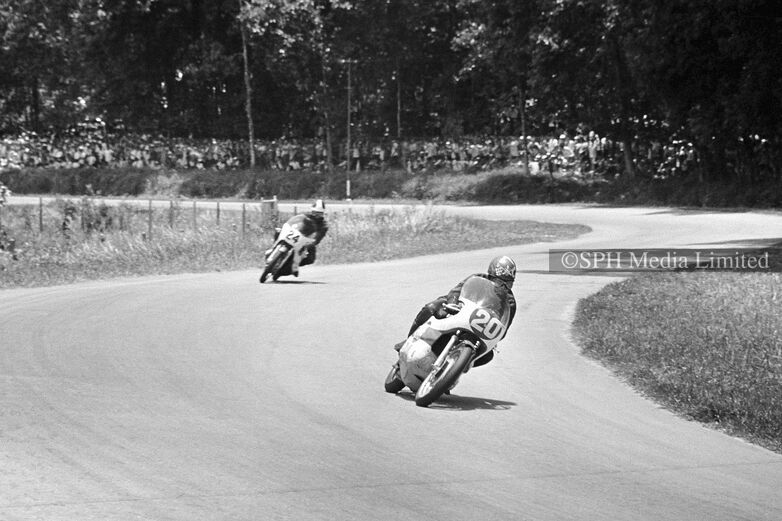 Hiroshi Hasegawa on his Yamaha Bike 1967-My Sg Memories