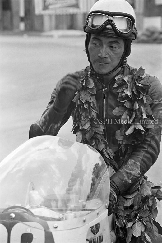 Winner of the Motor Cycle Grand Prix 1967-My Sg Memories