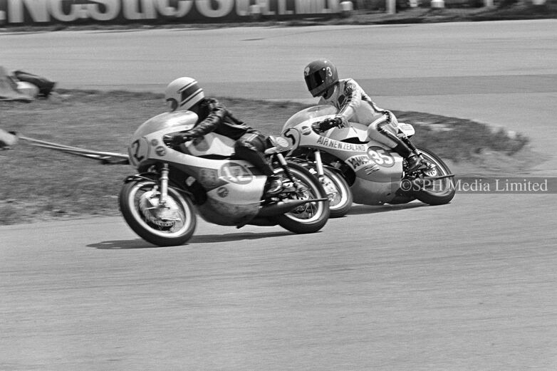 Motorcycle Racers Kusmayadi and Trevor Discombe 1972
