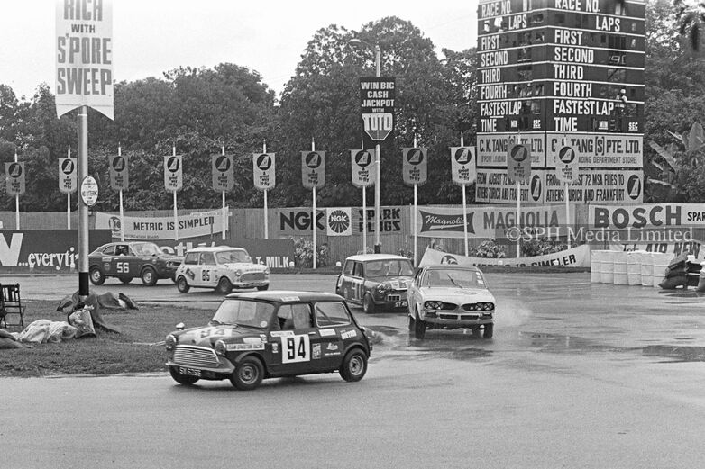 Clubman Saloon & Tourers Race at the Grand Prix 1972
