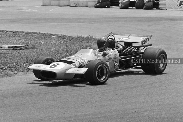 Max Stewart at the Singapore Grand Prix 1972