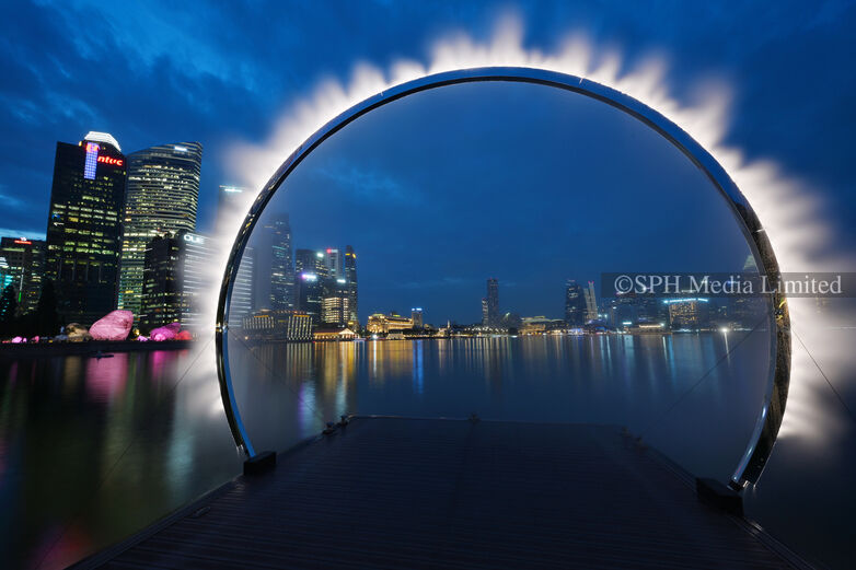 Arc Zero at i Light Singapore, 2024 Print