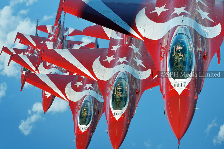 The reds and whites of the Black Knights, 2015 Print