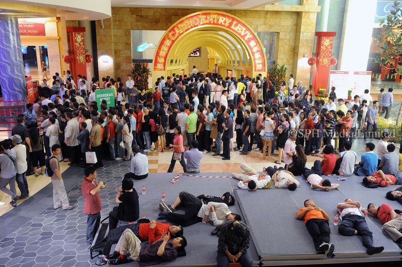 Resorts World Sentosa casino opens, 2010 Print