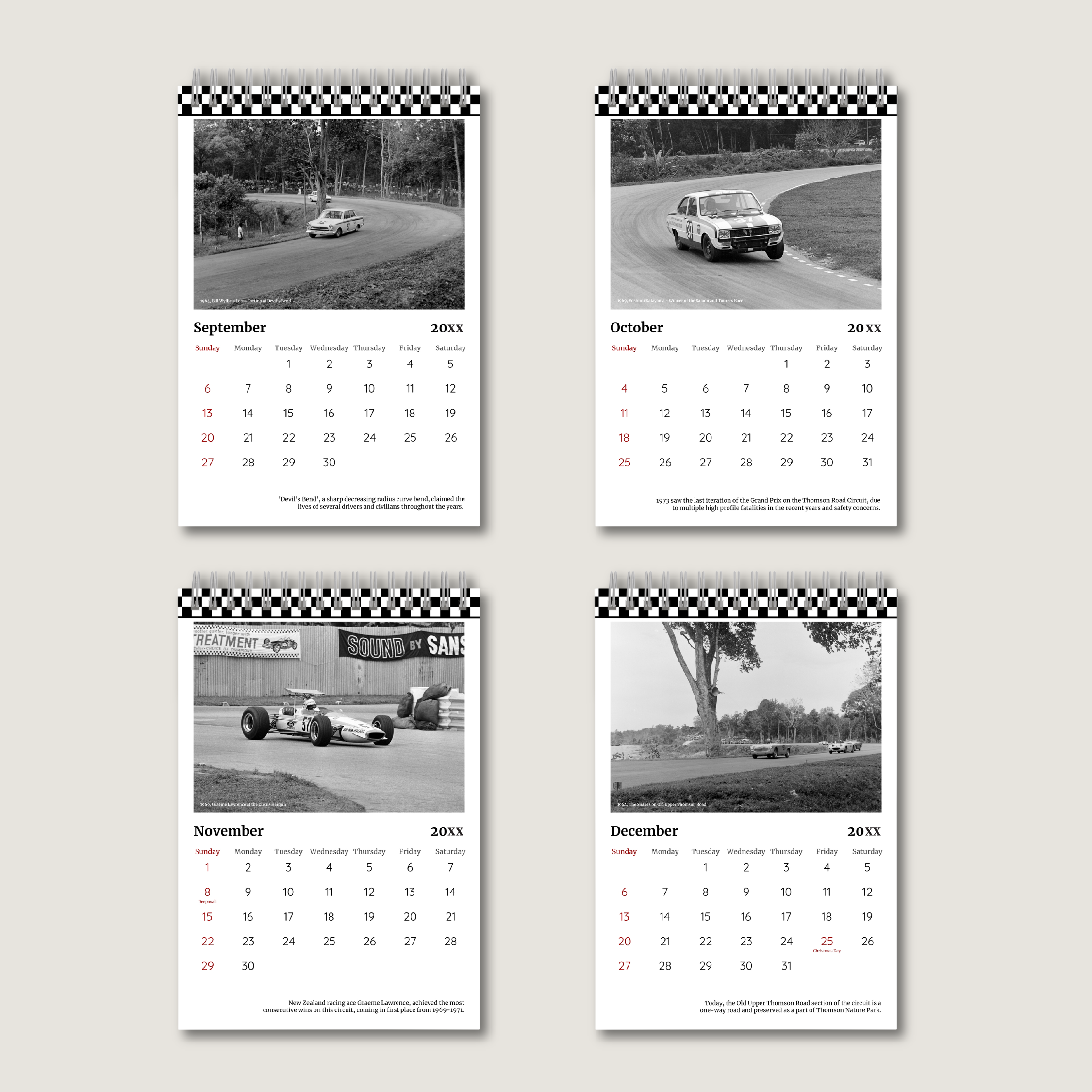 Singapore Grand Prix: Cars [ 1961-1973 ] Calendar