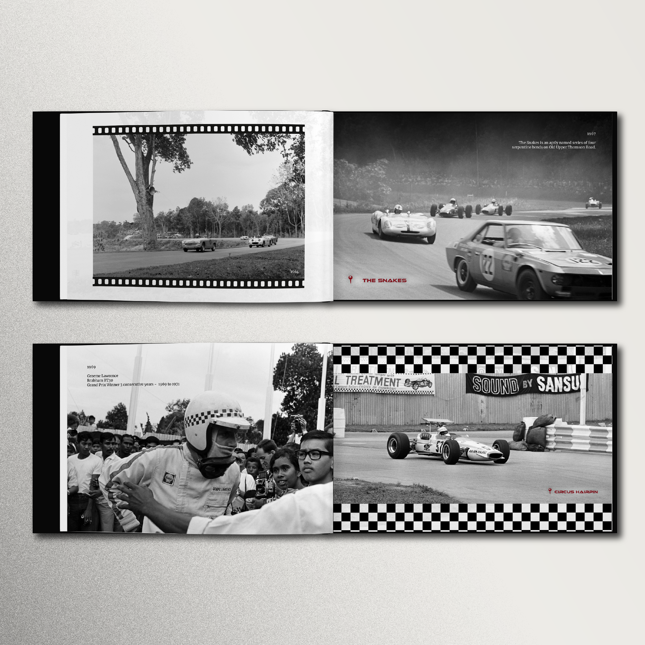 Singapore Grand Prix: Cars (Upper Thomson Circuit 1961 - 1973)