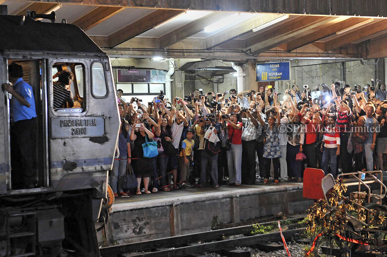 Last day at Tanjong Pagar Railway station, 2011 Print